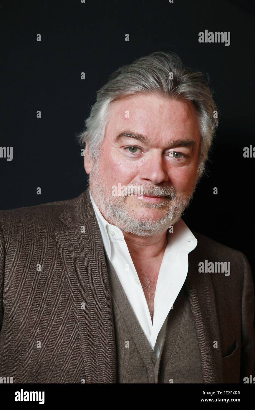 EXKLUSIV - Christian Rauth posiert für unseren Fotografen während einer Porträtsitzung in Paris, Frankreich am 19. Dezember 2011. Foto von Denis Guignebourg/ABACAPRESS.COM Stockfoto