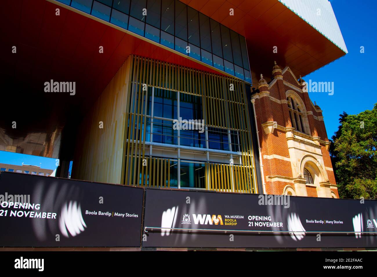 Das Western Australian Boola Bardip Museum Stockfoto