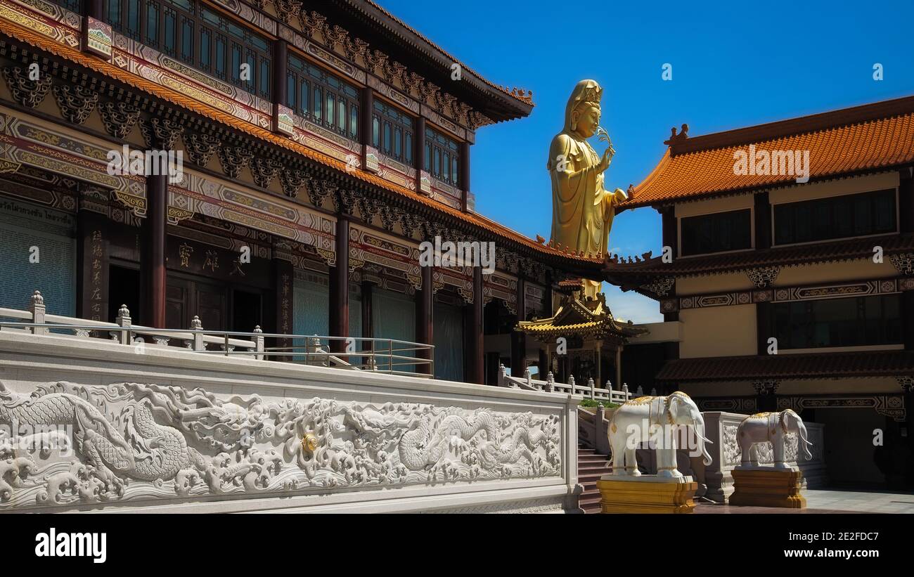 FO Guang Shan Thaihua Tempel, bangkok thailand Stockfoto