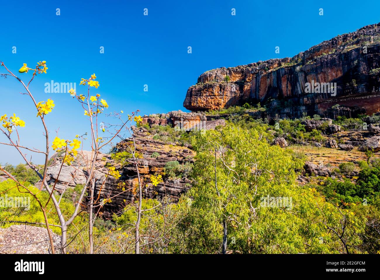 Blick auf Gunwarrdehwarrde im Kakadu National Park Stockfoto