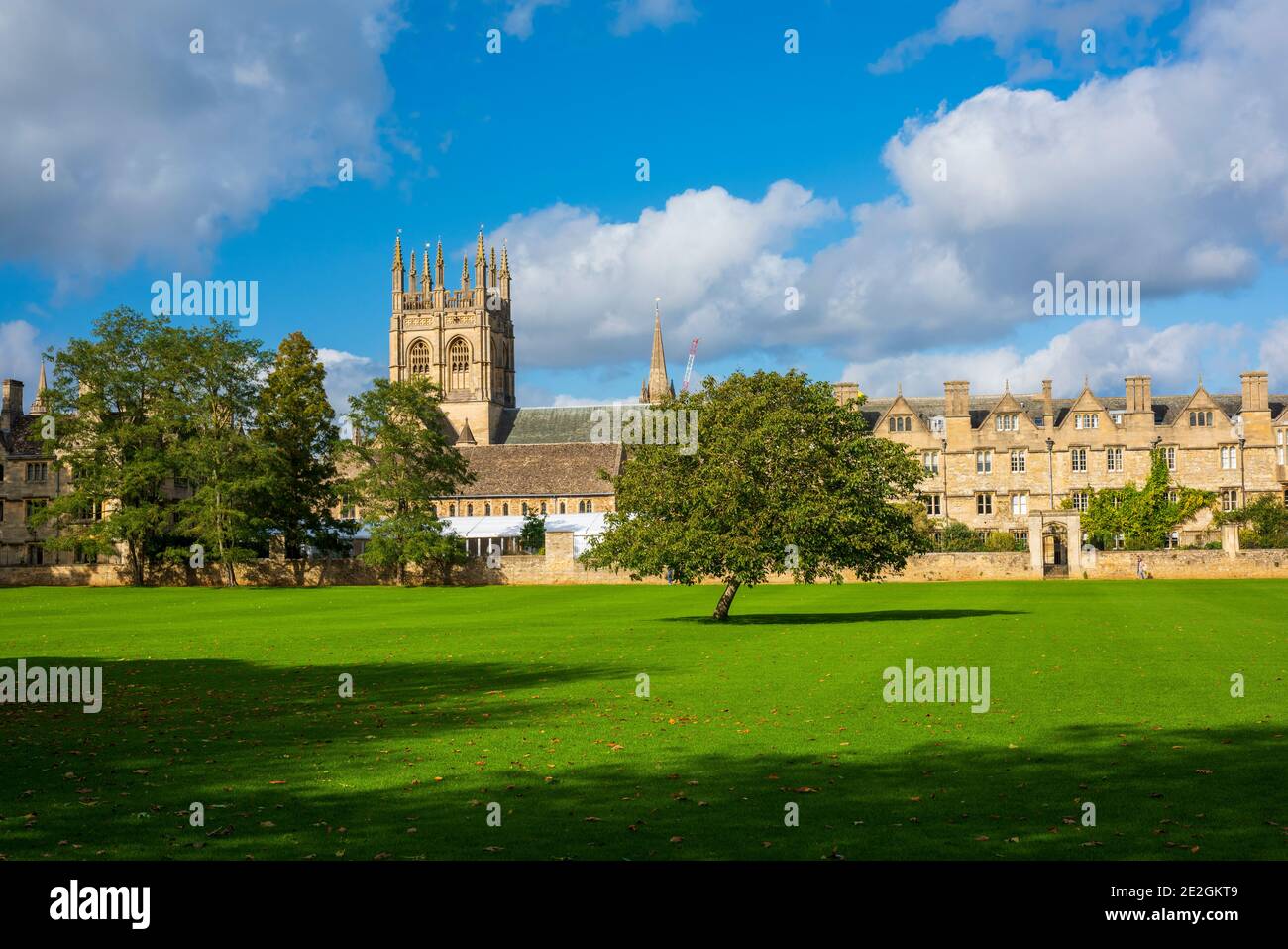 Merton College, Oxford; Teil der Oxford University, England. Stockfoto