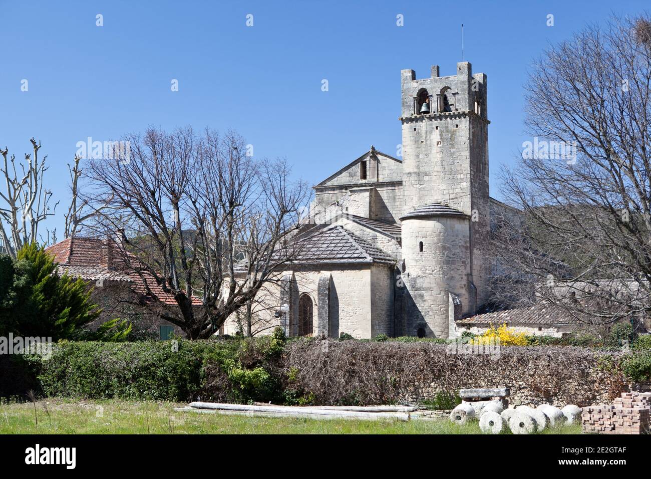 Vaison-la-Romaine : die Kathedrale (11-12. Jahrhundert) Stockfoto