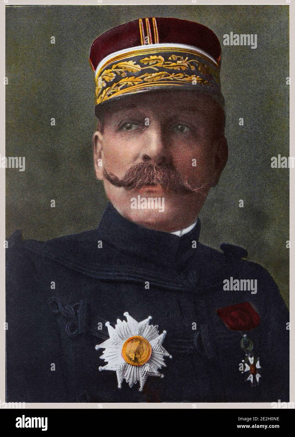 Augustin Yvon Edmond Dubail (1851 - 1934) war ein General der französischen Armee. Er befehligte während des ersten Weltkriegs die Erste Armee- und Heeresgruppe Ost Stockfoto