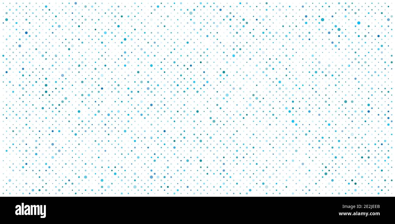 Hellblauer Hintergrund mit Flecken abstrakte Illustration mit farbigen Punkten Stockfoto