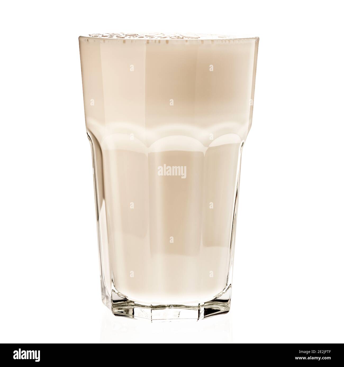 Glas Milch Stockfoto