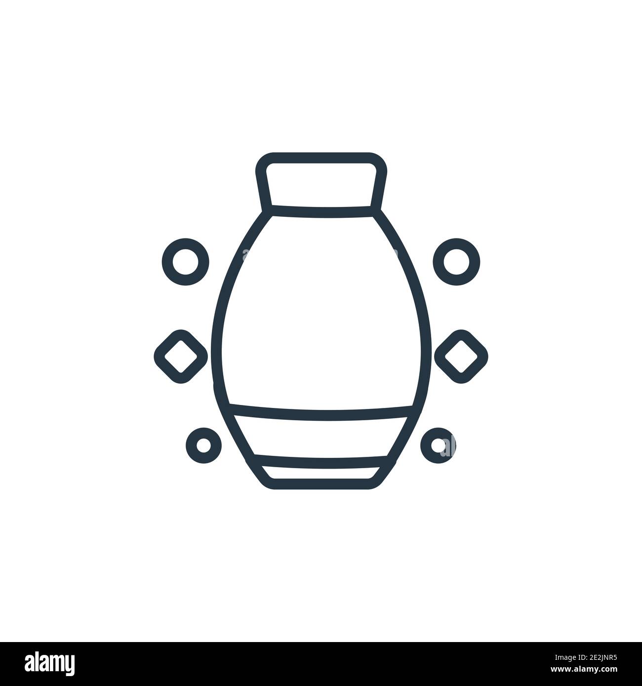 Yakshagana Umriss Vektor-Symbol. Dünne Linie schwarz yakshagana Symbol, flache Vektor einfache Element Illustration aus editierbaren indien Konzept isolierte Schlaganfall o Stock Vektor