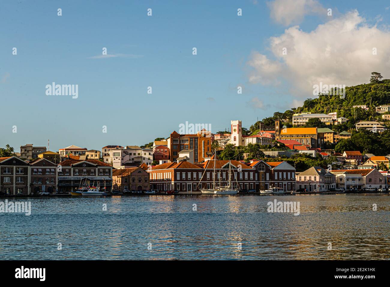 St. George's, Hauptstadt von Grenada Stockfoto