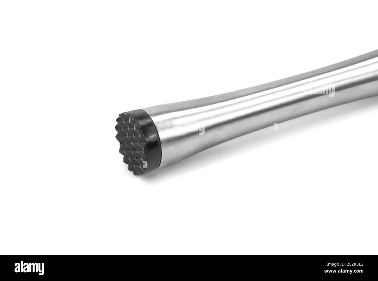 Metall Mojito Hammer isoliert auf weißem Hintergrund. Stockfoto