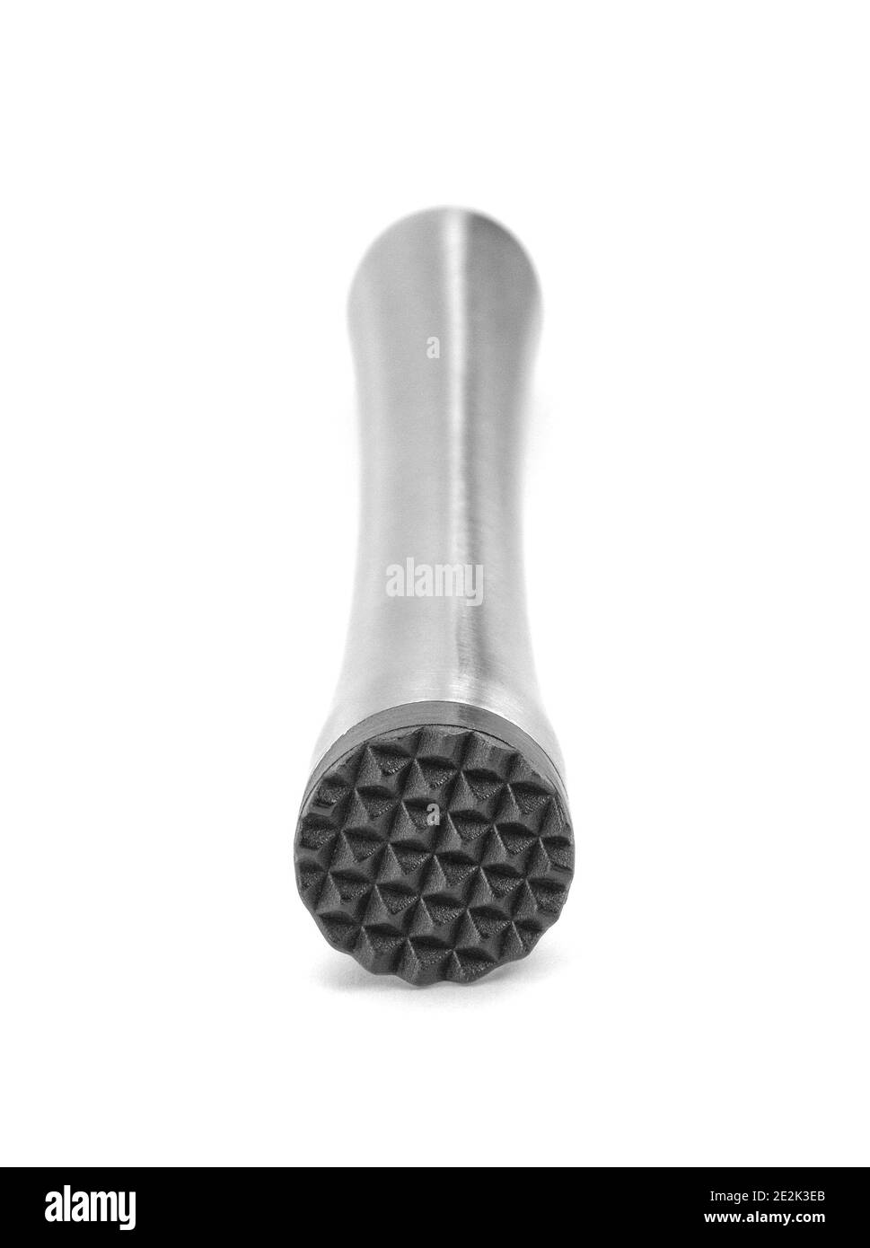 Metall Mojito Hammer isoliert auf weißem Hintergrund. Stockfoto