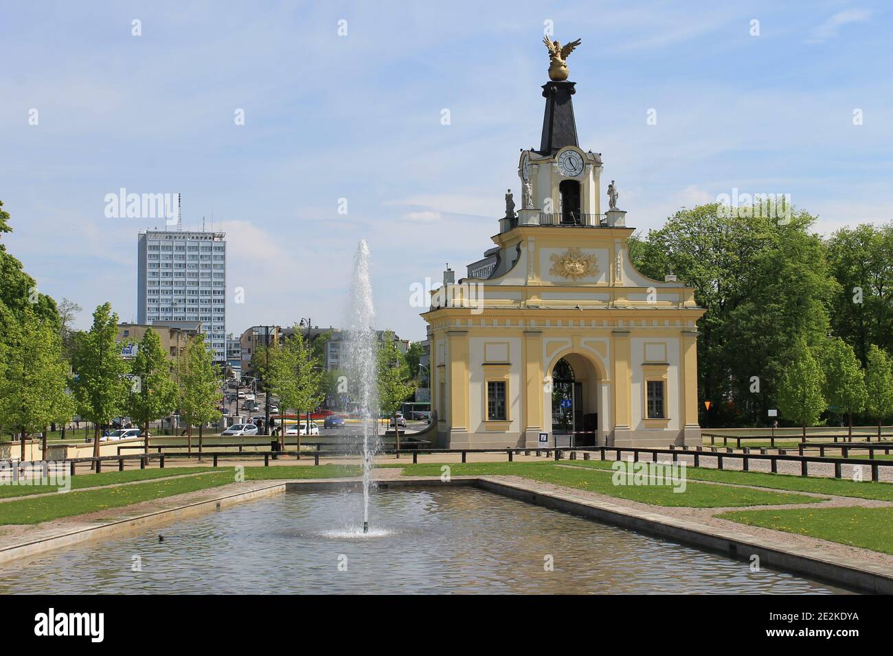 Branicki Palace in Bialystok (Polen) Stockfoto