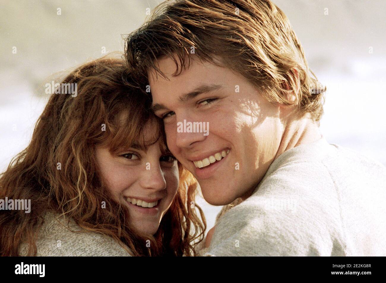 Kerri Green, Josh Brolin, 'The Goonies' (1985) Warner Bros. / Aktenzeichen # 34082-163THA Stockfoto