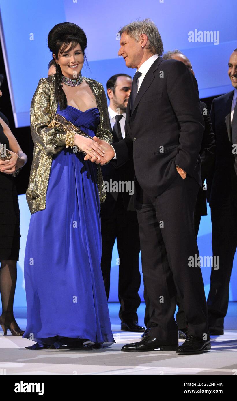 Qui Est Le Père De Isabelle Adjani Isabelle Adjani und Harrison Ford während der 35. Verleihung der Cesar