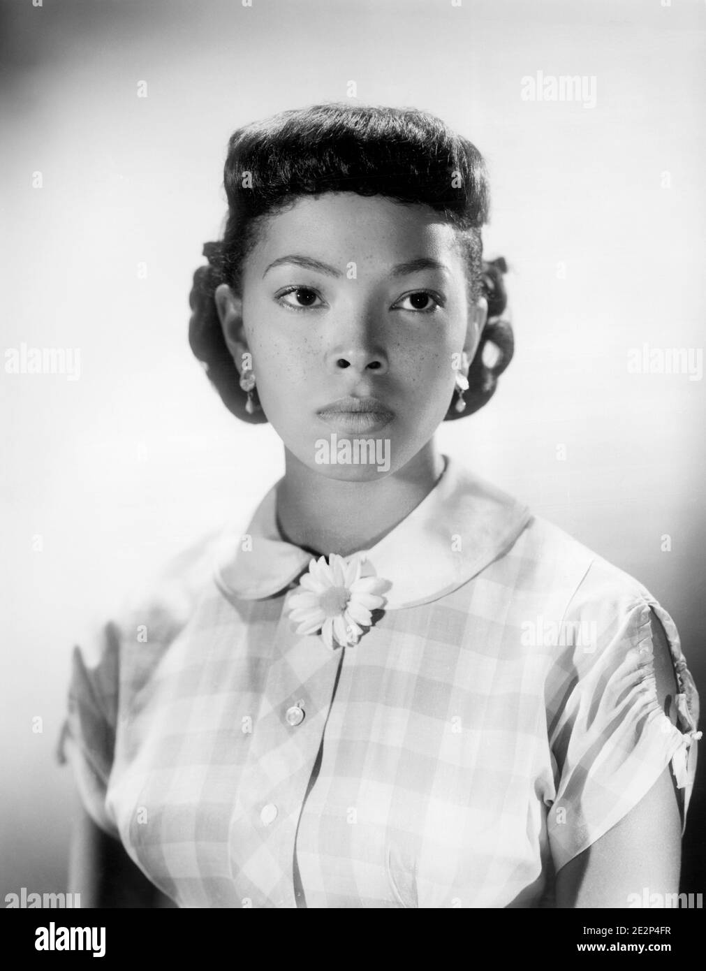 Olga James, Head and Shoulders Publicity Portrait für den Film, 'Carmen Jones', 20th Century-Fox, 1954 Stockfoto