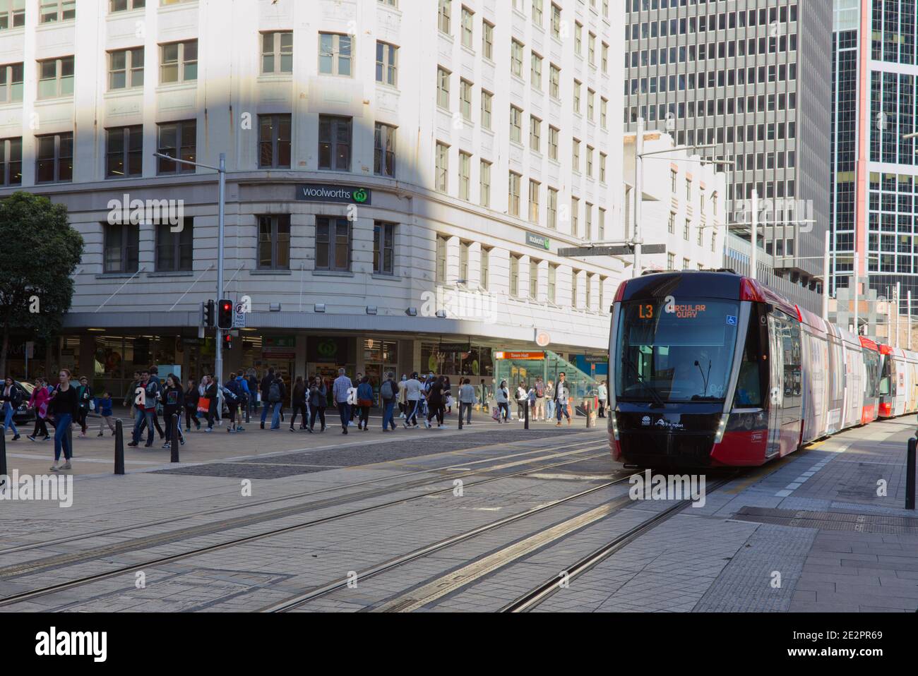 Sydney Stadtbahn Sydney Australien Stockfoto