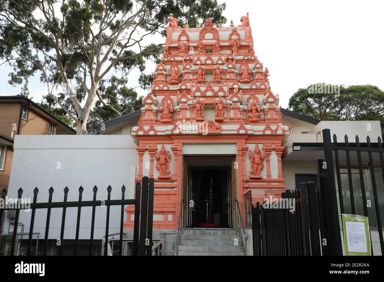 Sri Karphaga Vinayakar Temple, 123 The Crescent, Homebush West, Sydney, NSW, Australien Stockfoto