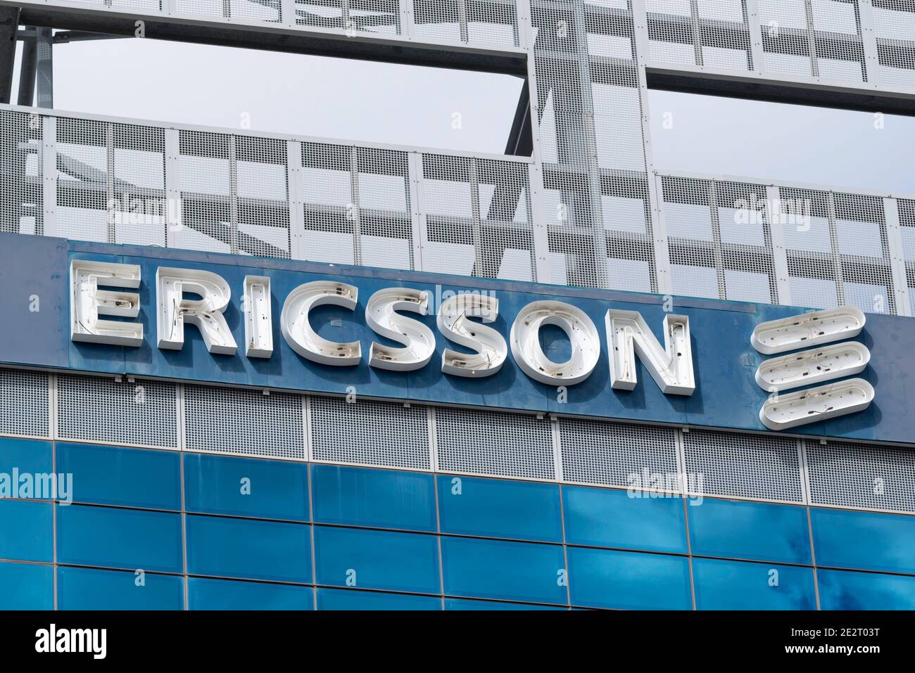 Die Büros von Ericsson Australia in Macquarie Park (North Ryde), Sydney, Australien Stockfoto