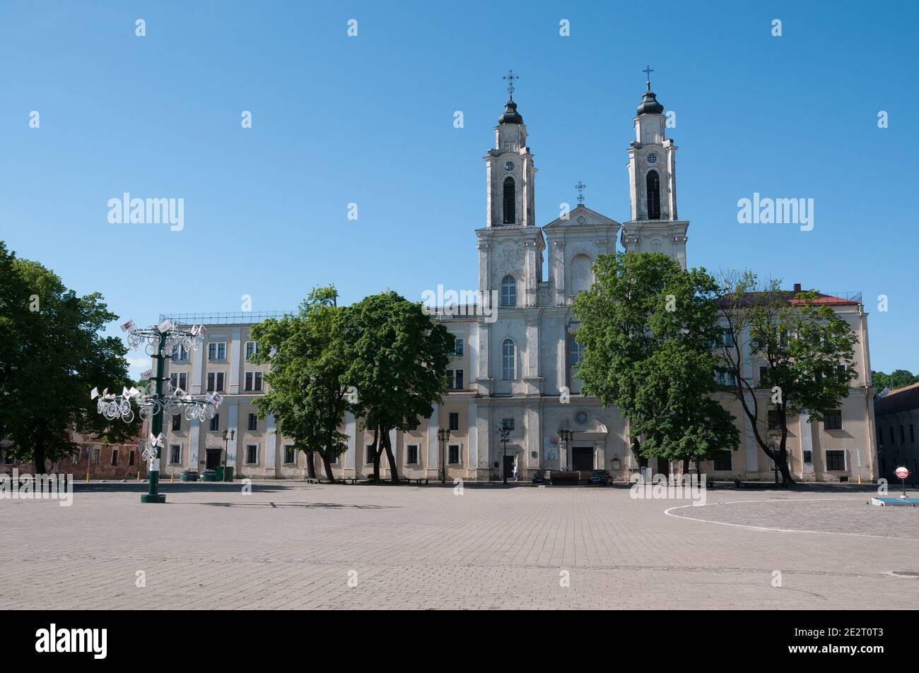 Kirche von Str. Francis Xavier, Kaunas, Litauen Stockfoto
