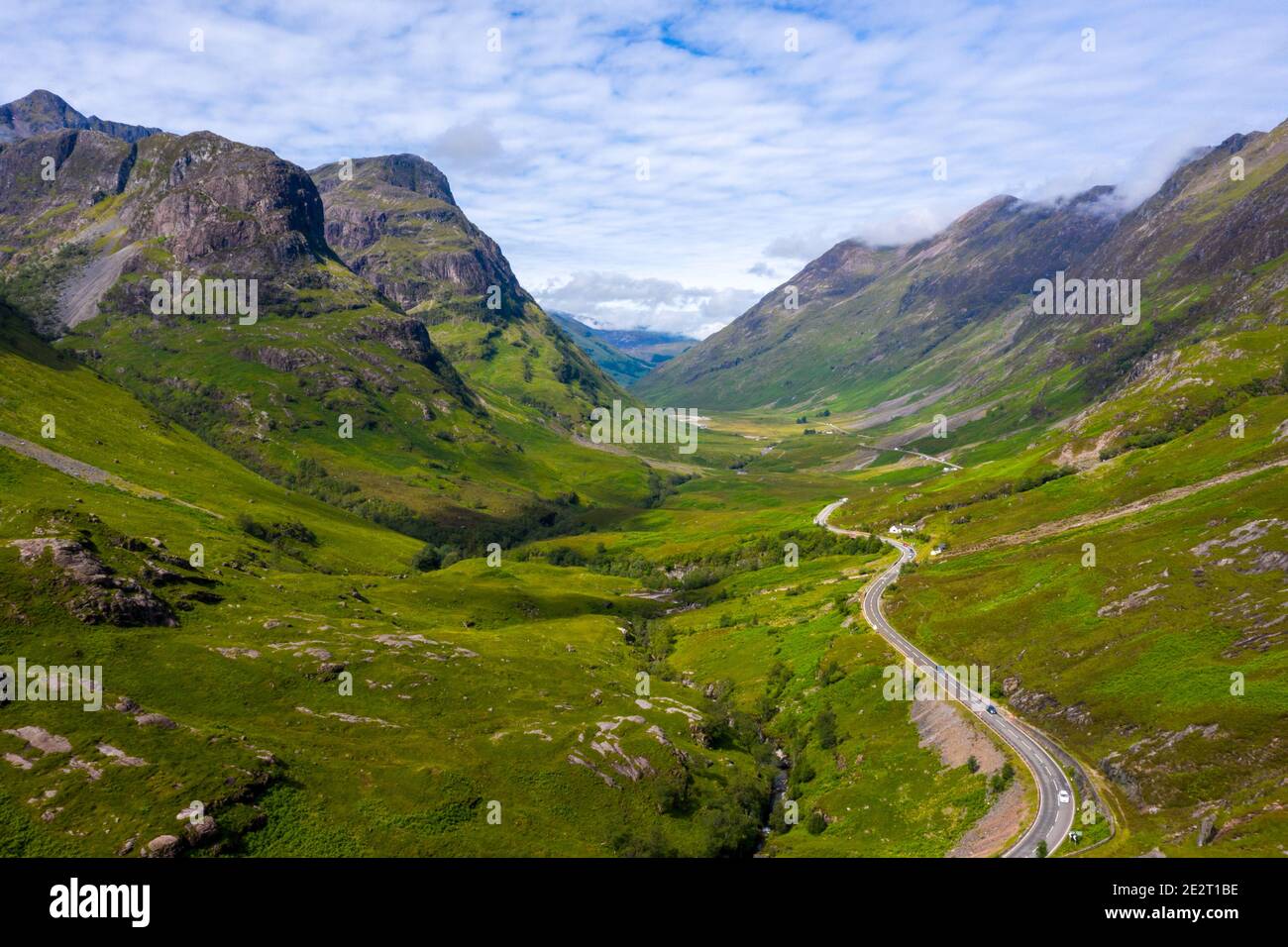 Glencoe, Highlands, Schottland, UK Stockfoto