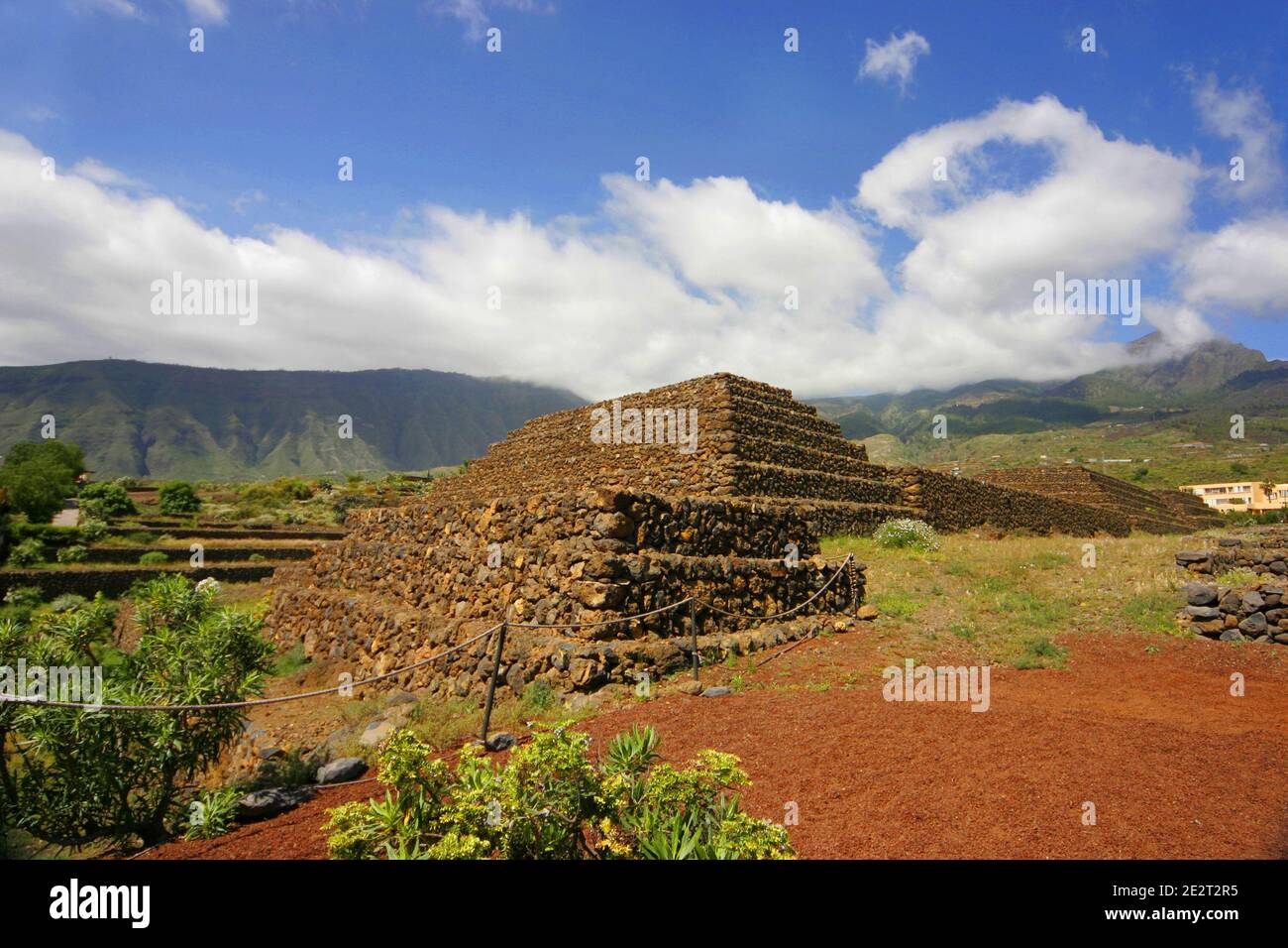 Die Pyramiden von Güímar, Teneriffa, Kanarische Inseln, Spanien Stockfoto Die Pyramiden von Güímar, Teneriffa, Kanarische Inseln, Spanien Stockfoto