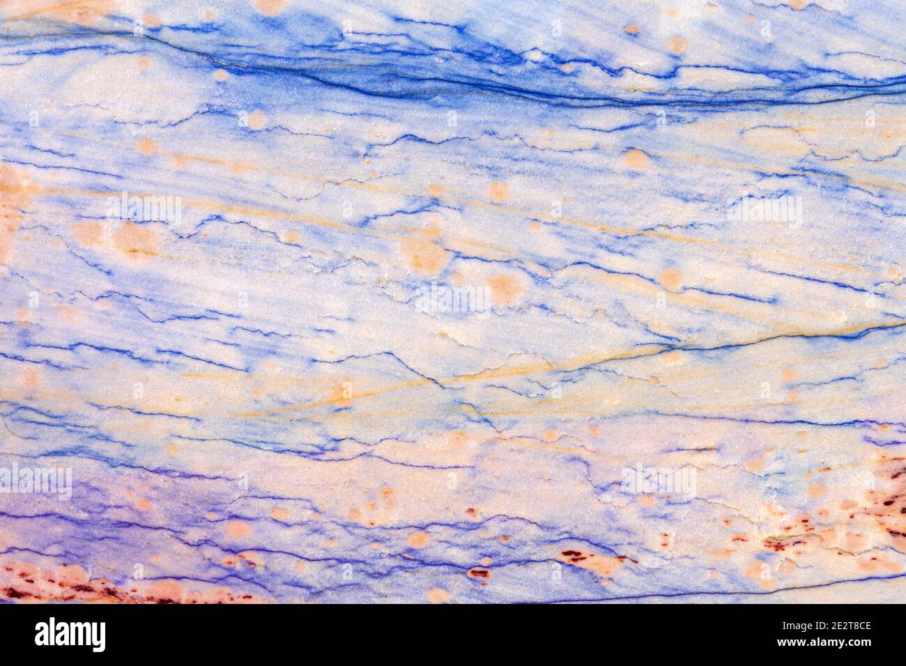 Blaue Adern Marmor Stein Baumaterial Hintergrund Stockfoto