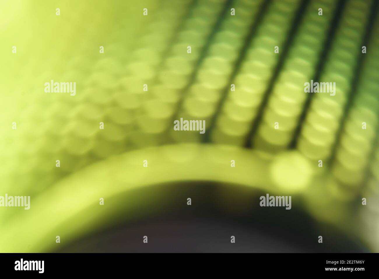 Gradient abstrakt gelbe Kugeln Muster Stockfoto