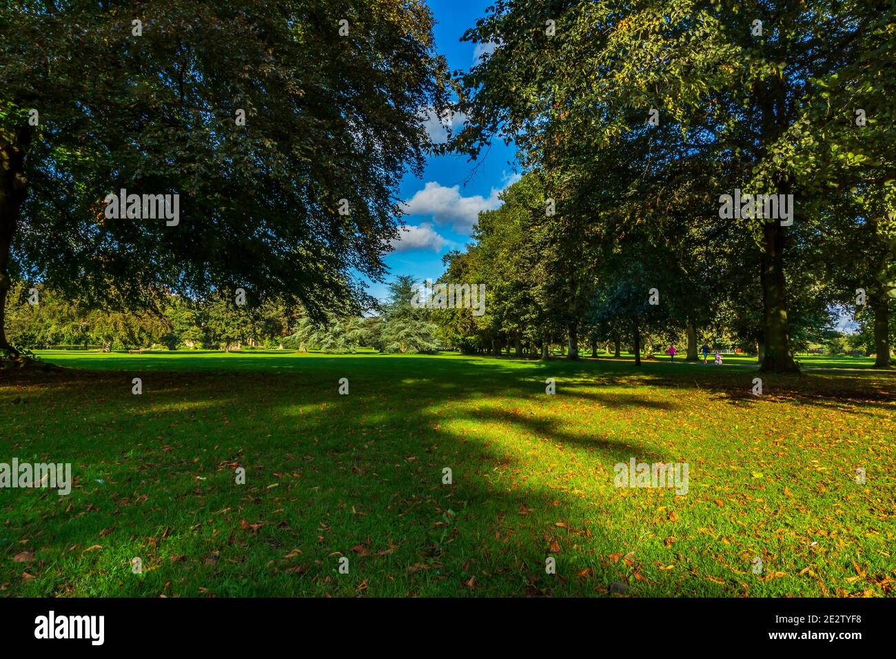 Blick auf Himley Hall in Dudley Stockfoto