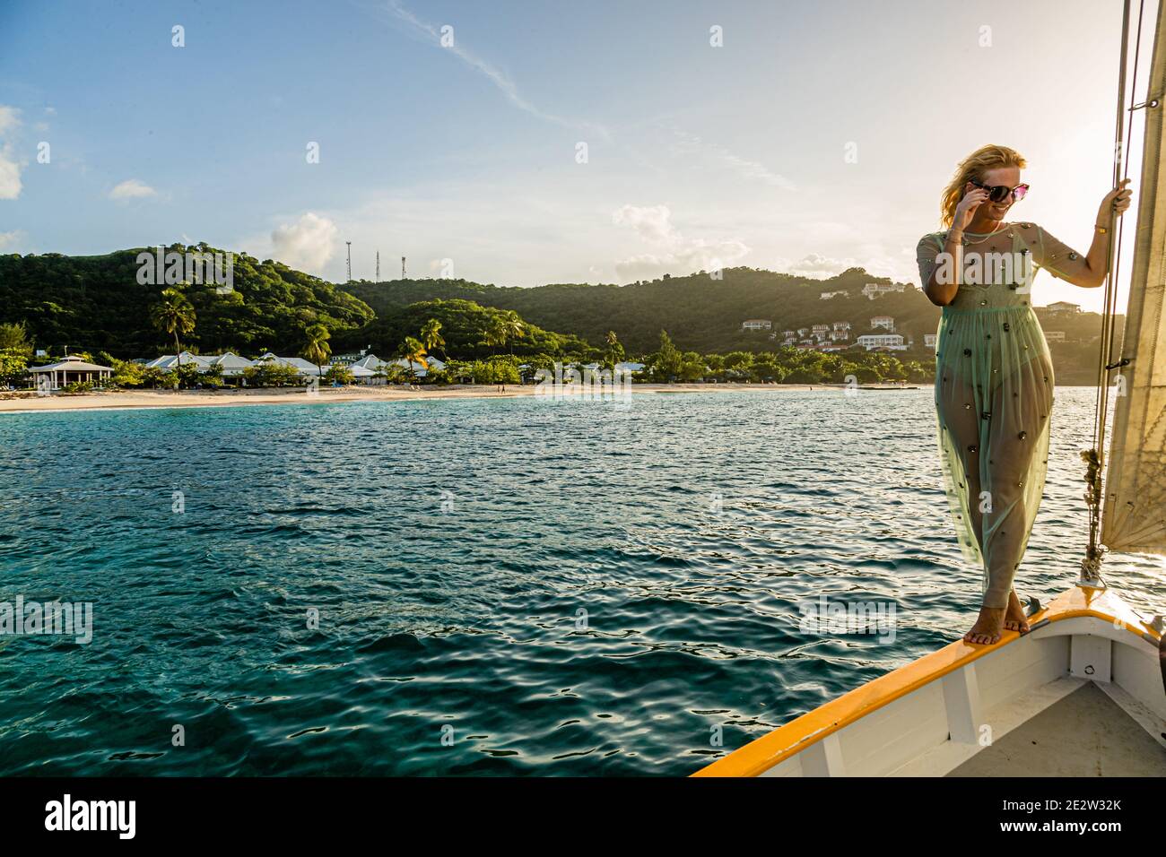 St. George's, Hauptstadt von Grenada Stockfoto