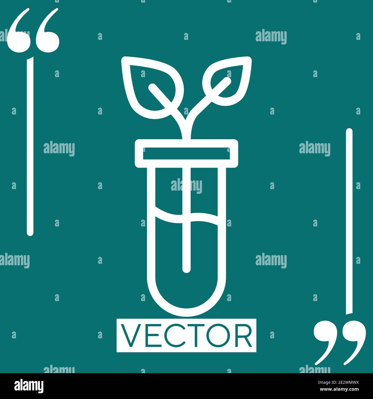 Agrarvektorsymbol Lineares Symbol. Bearbeitbare Konturlinie Stock Vektor