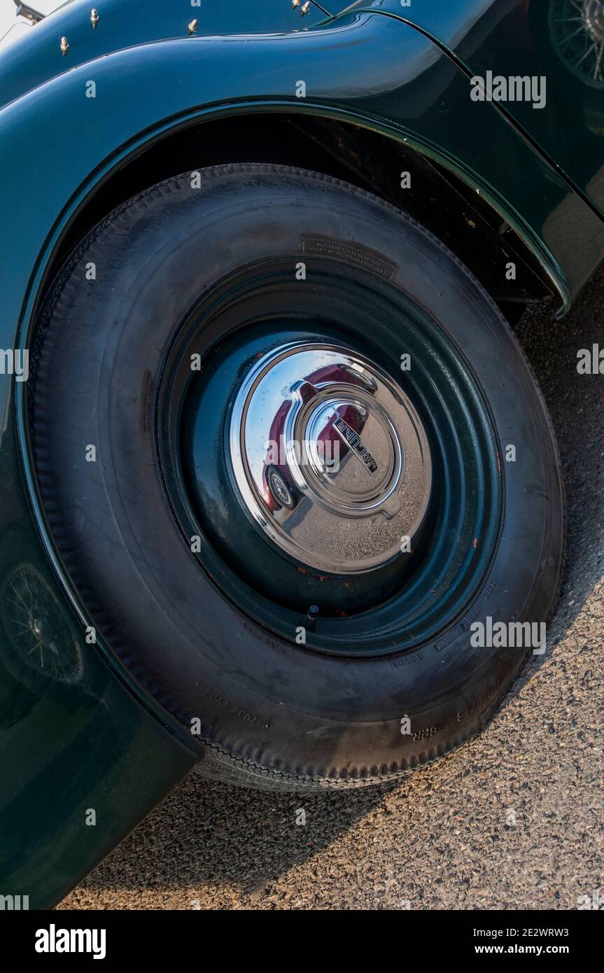 1951 Jaguar XK120 klassischer britischer Sportwagen Stockfoto