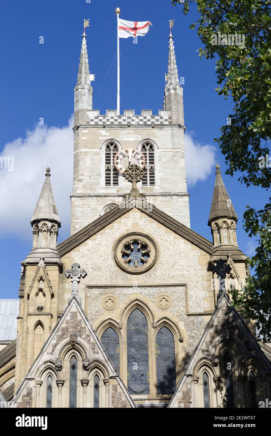 Southwark Kathedrale, Stiftskirche St. Saviour und St. Mary Overie Stockfoto