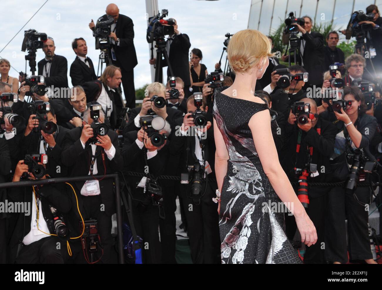 Cate Blanchett bei der Premiere von Ridley Scotts Robin Hood, präsentiert außer Konkurrenz und Eröffnung der 63. Cannes Film Festival in Cannes, Südfrankreich am 12. Mai 2010. Foto von Hahn-Nebinger-Orban/ABACAPRESS.COM Stockfoto