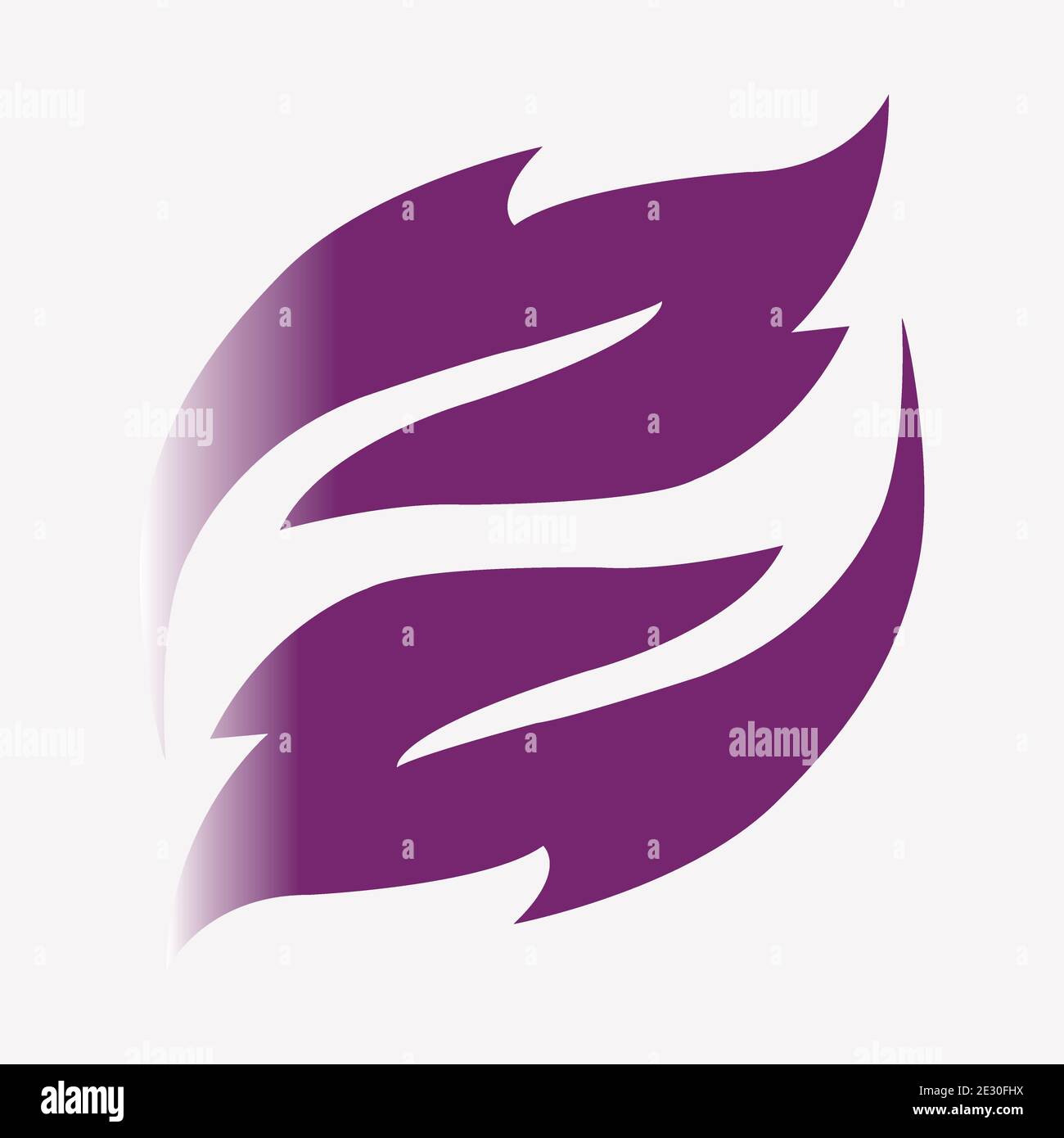 Anfangsbuchstabe Z Logo vectoir Stock Vektor