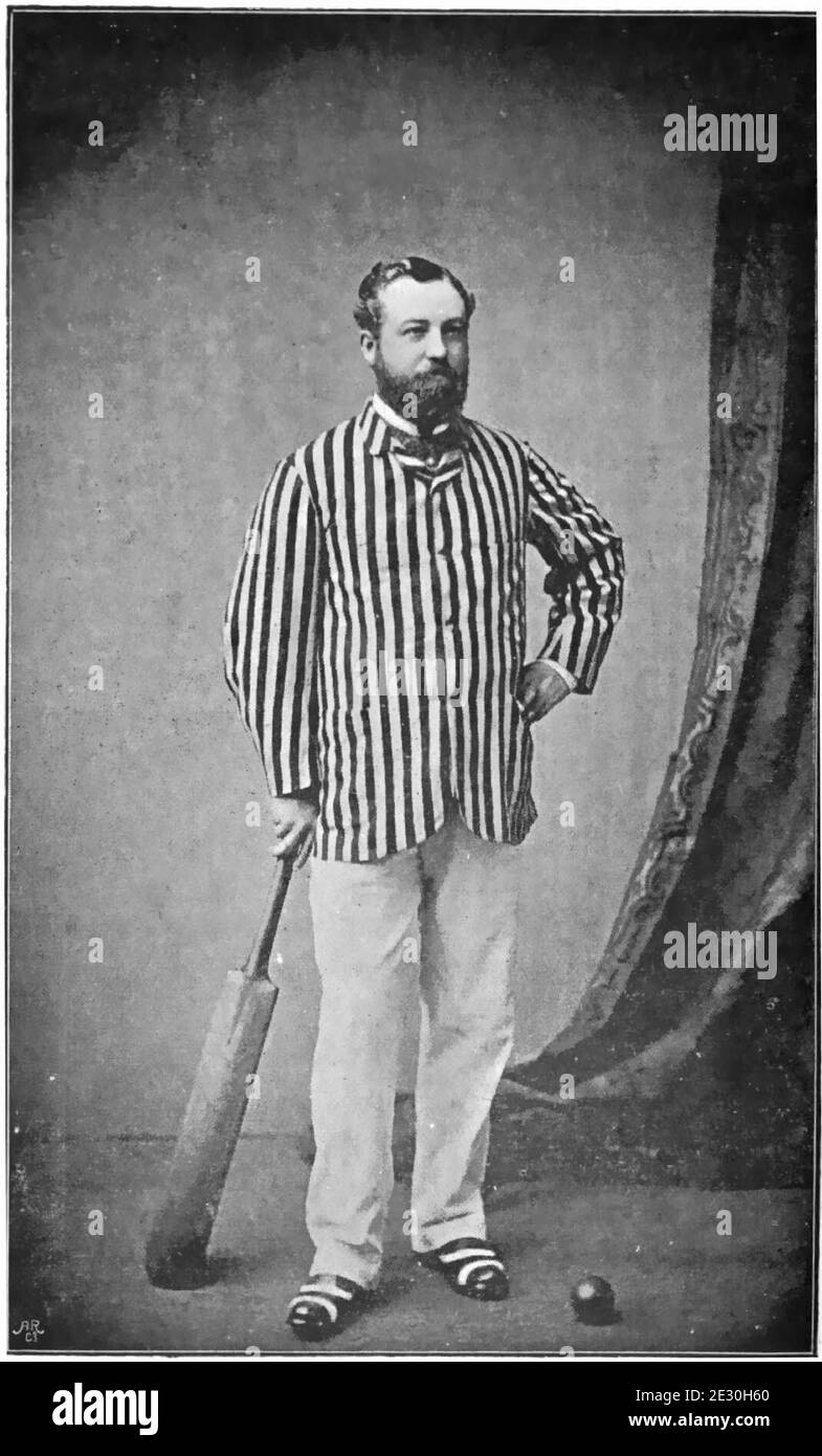 George Freeman (27. Juli 1843 – 18. November 1895) war ein englischer Cricketer erster Klasse. Er machte zweiunddreißig Auftritt für Yorkshire County Cricket Club von 1865 bis 1880 Stockfoto