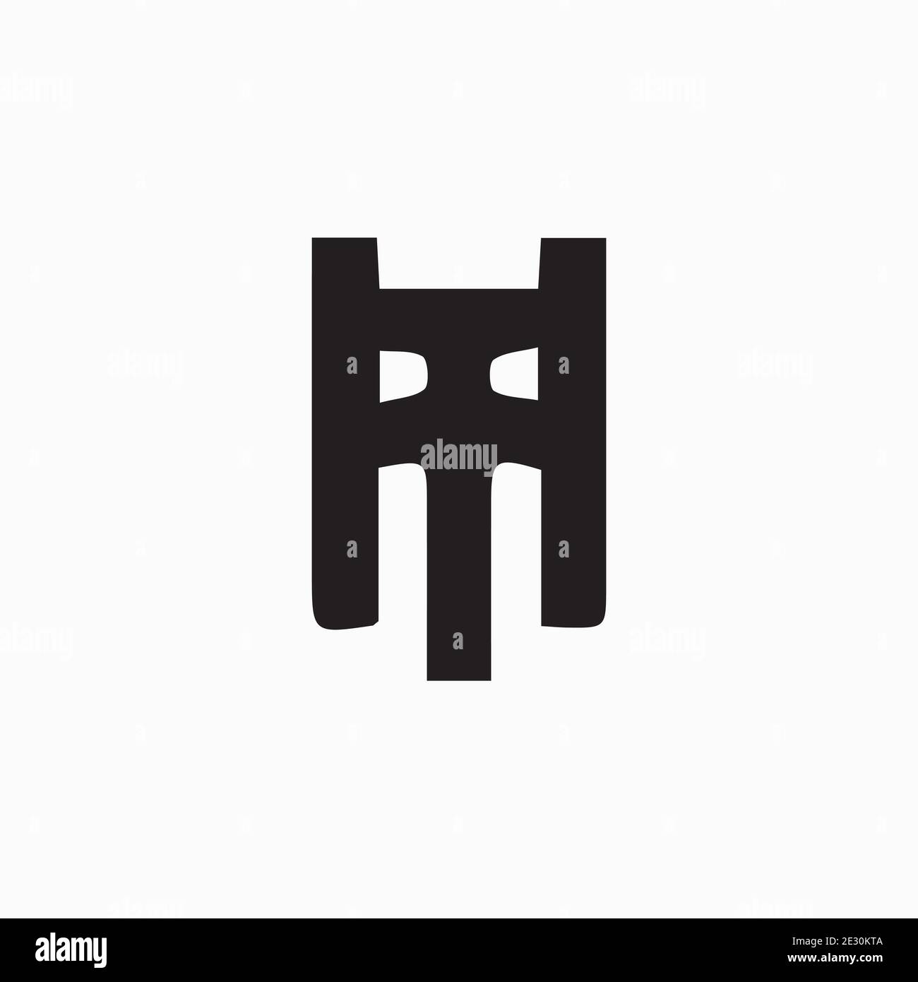 Kreative Monogramme Vektor-Konzept Stock Vektor