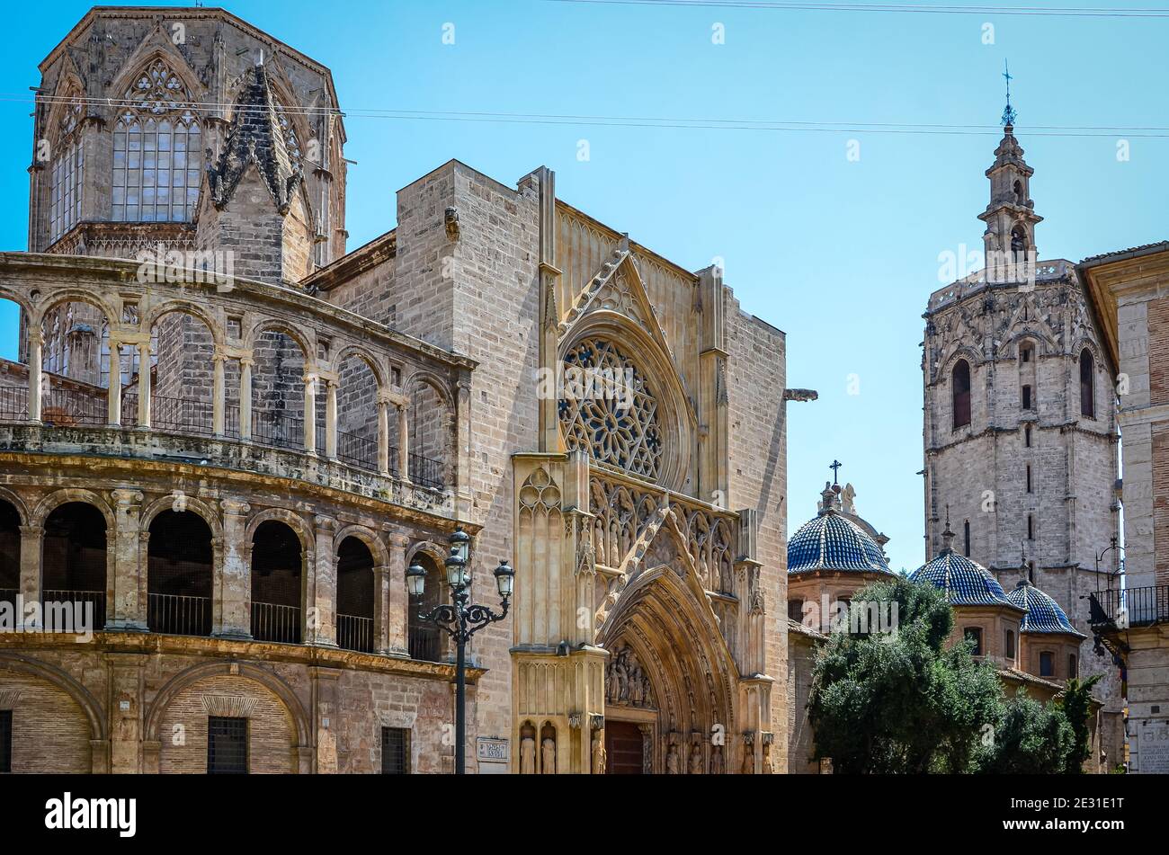 Kathedrale, Valencia, Spanien Stockfoto