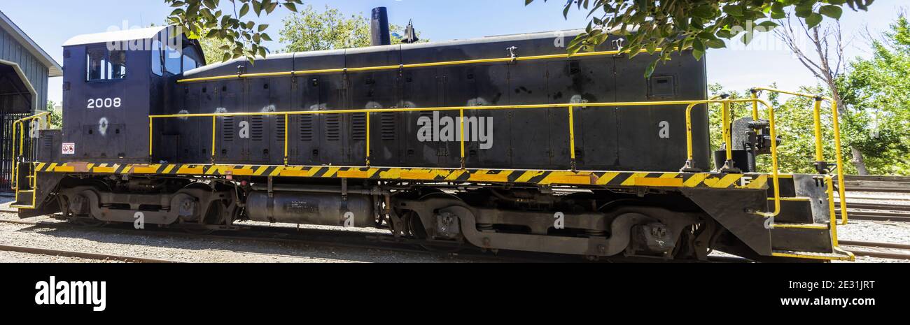 California State Railroad Museum Stockfoto
