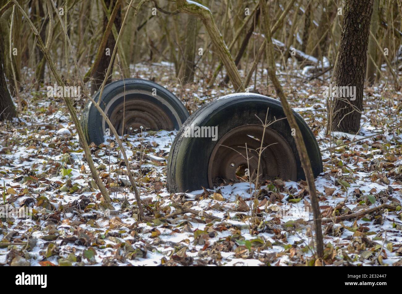 Bis zu den Achsen Stockfoto