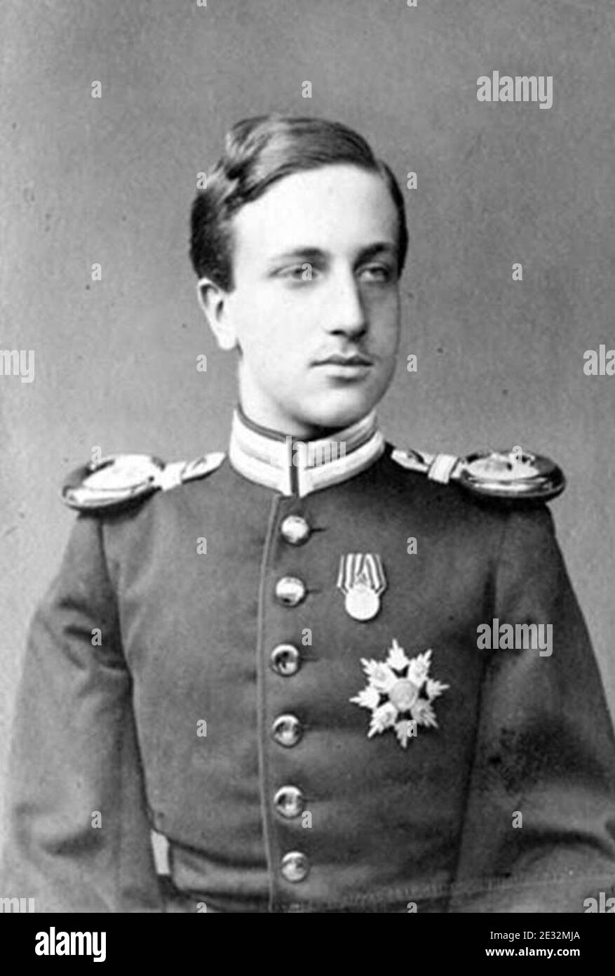 Ludwig Wilhelm Karl Friedrich Bertold, Prinz von Baden. Stockfoto