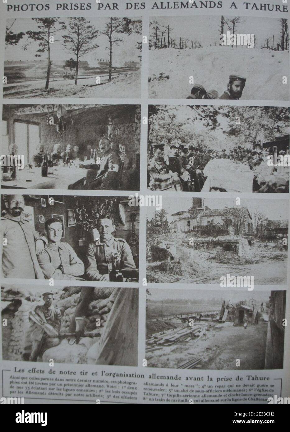 M 100 6 Tahure Fotos allemande. Stockfoto