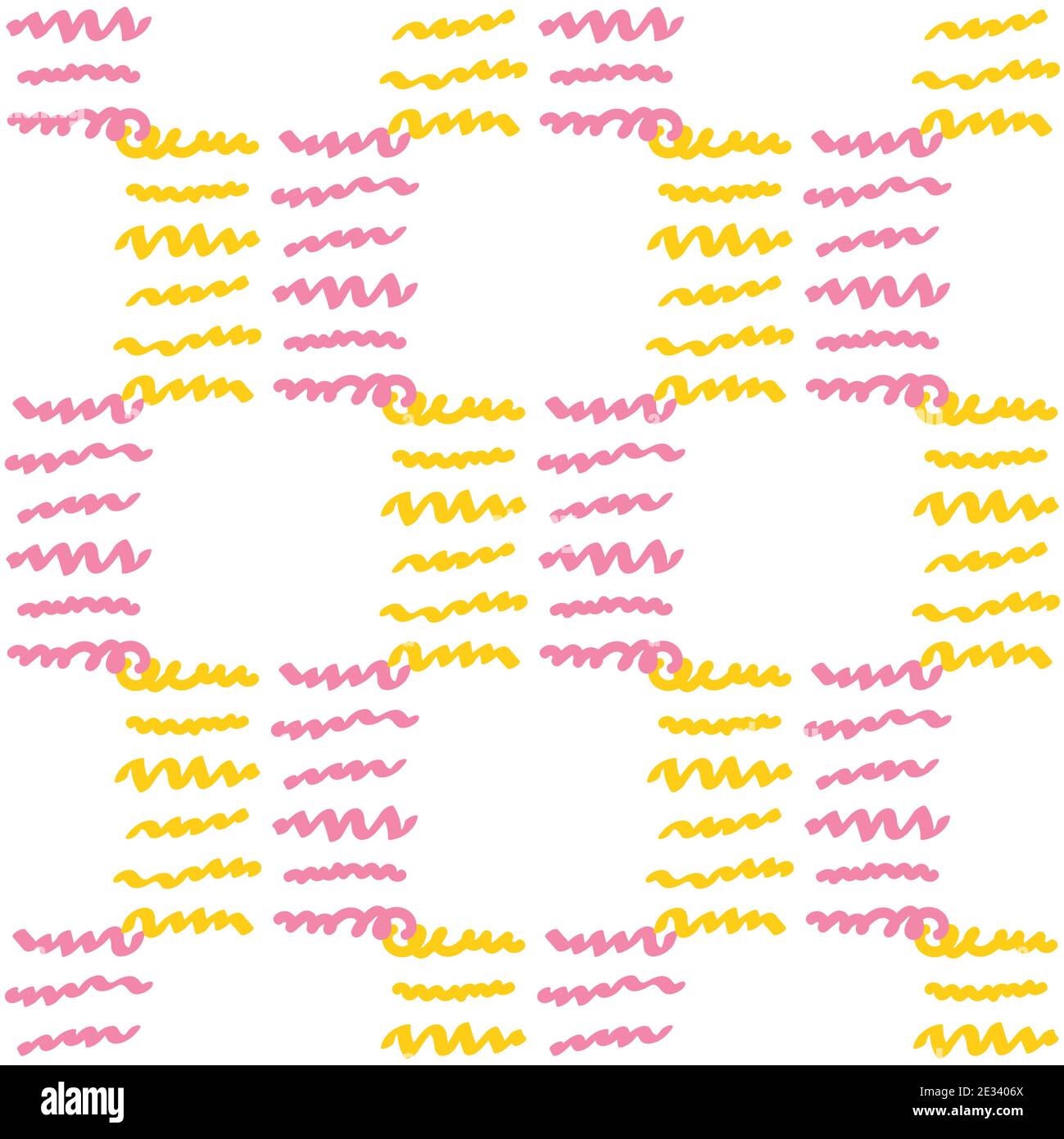 Abstrakt handgezeichnetes modernes Nahtloses Muster. Vektorgrafik. Vektorhintergrund. Stock Vektor