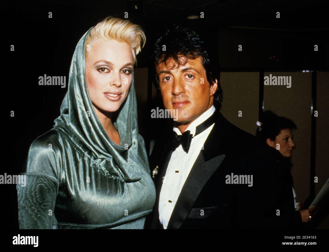 Sylvester stallone e brigitte nielsen Fotos und Bildmaterial in hoher(06)
