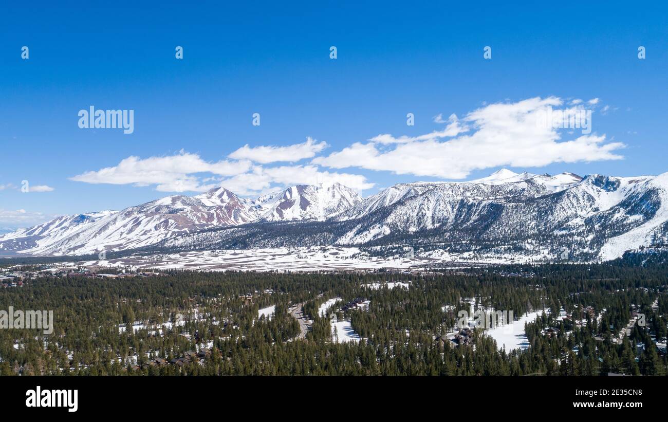 Snowy Mountains Stockfoto