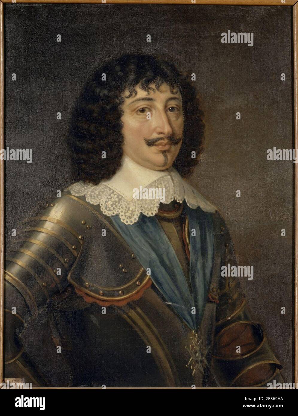 Urbain de Maillé, marquis de Brézé. Stockfoto