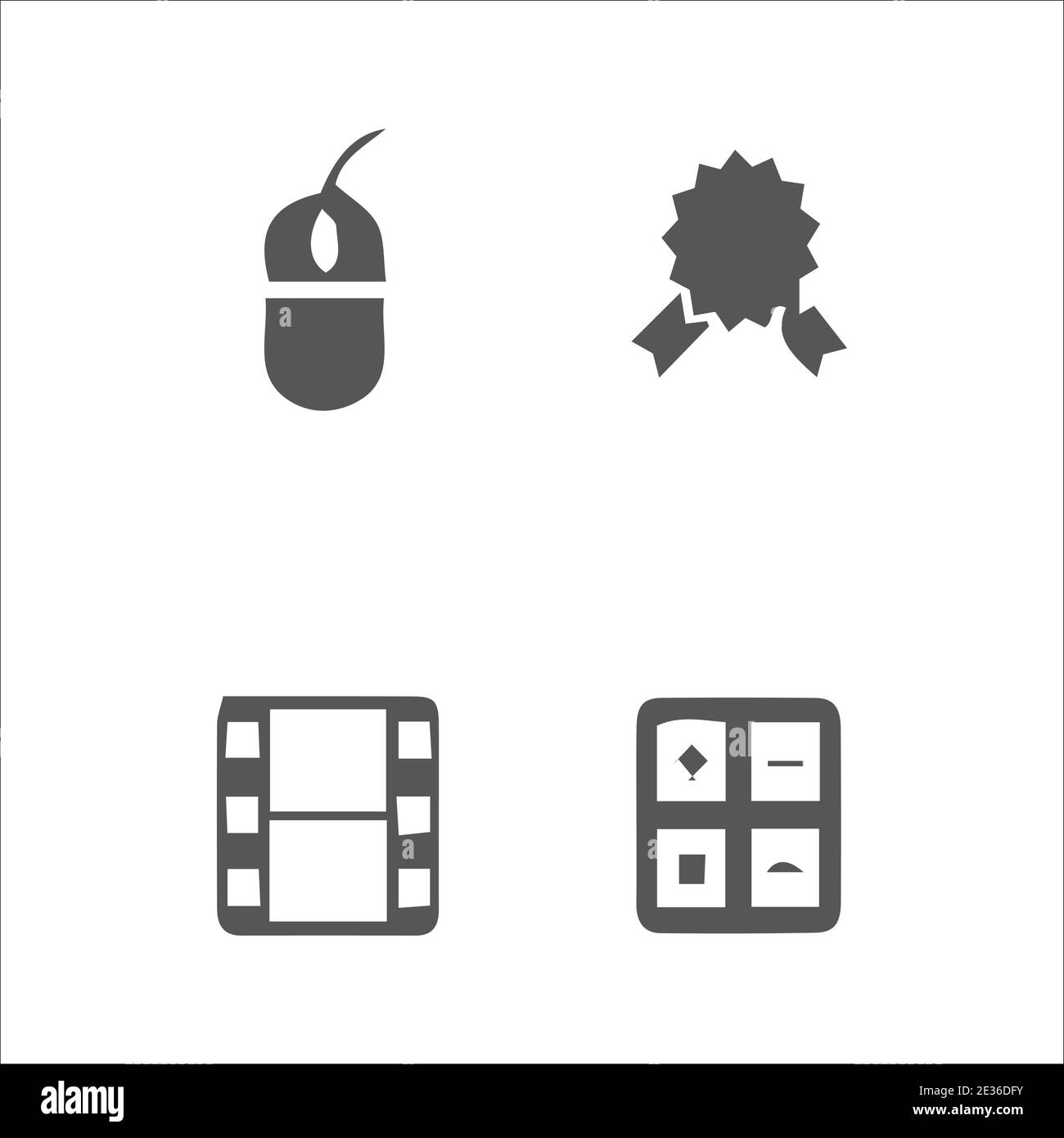 Social Media Business Icons Set Vektor Stock Vektor