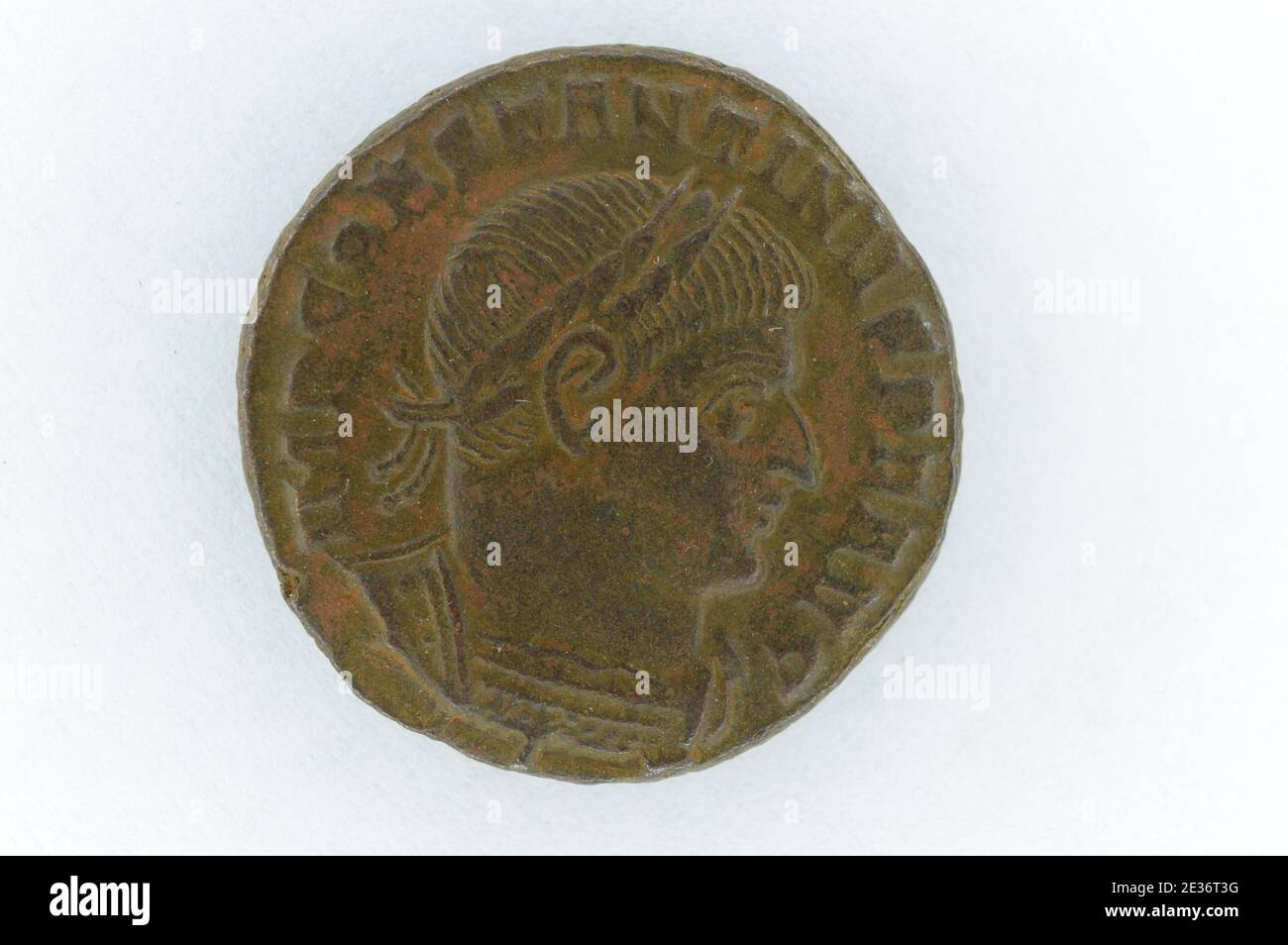 Follis Contantinus ca. 293-306 n. chr. Stockfoto