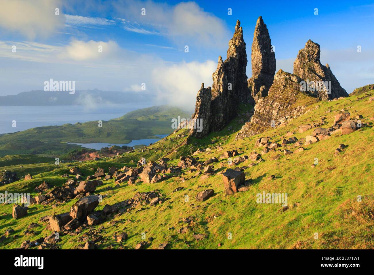 Old Man of Storr, Isle Of Skye, Schottland, Vereinigtes Königreich Stockfoto