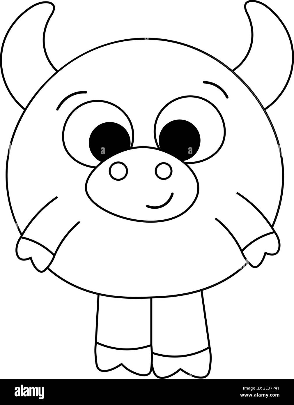 Es kann für Kinder Färbung, Symbole, Web, Postkarten, Dekor, Pacaging, Drucke für Dinge, Abdeckungen für Notizbücher, Dekoration von Schachteln für Spielzeug, st verwendet werden Stock Vektor