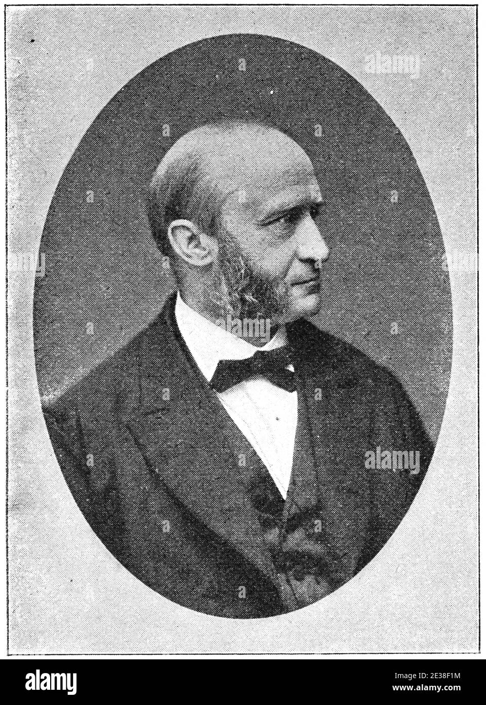 Porträt von Ernst Wilhelm von Brücke einem deutschen Arzt und