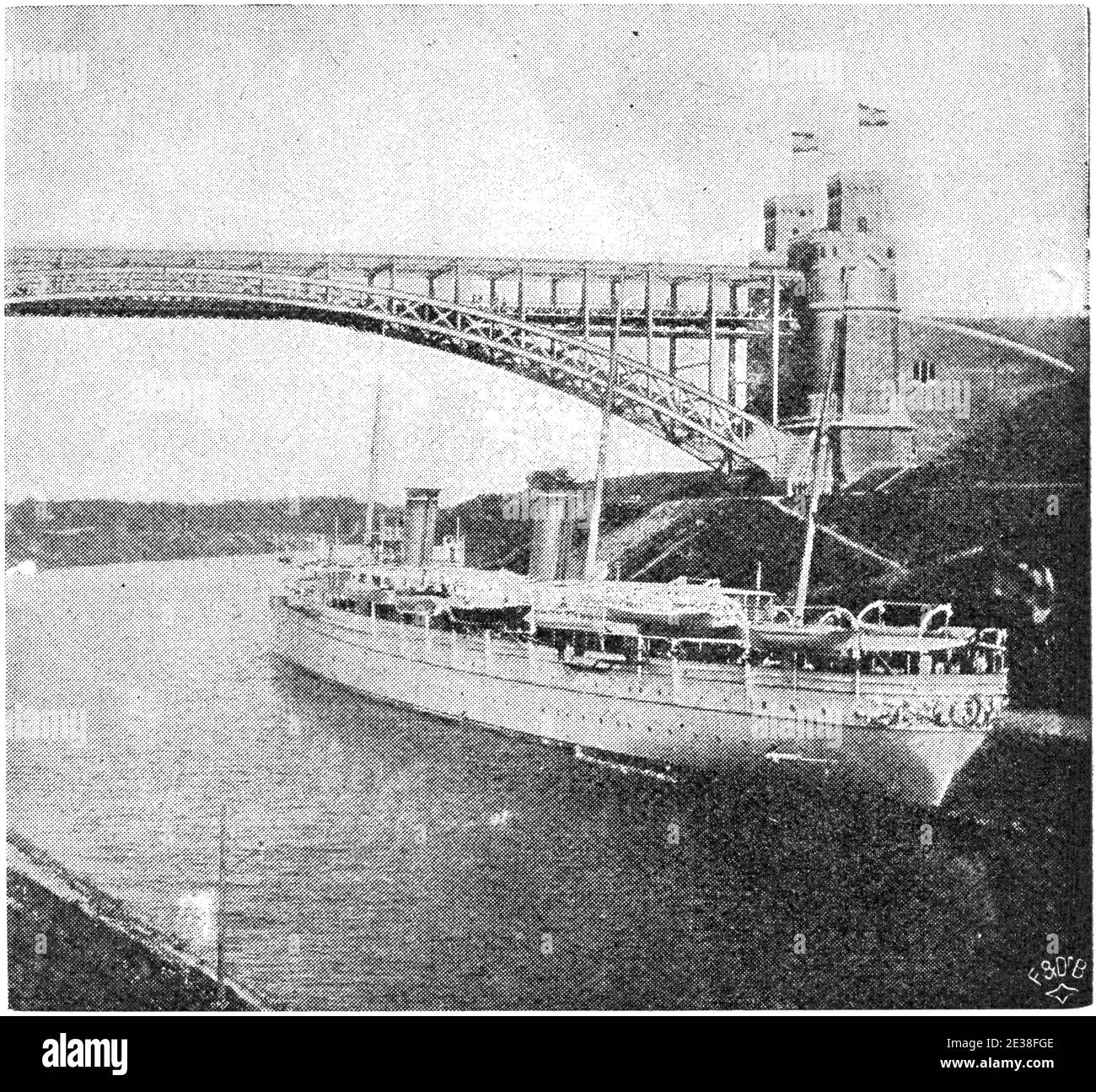 Kaiseryacht Hohenzollern II auf dem NordOstseeKanal (1893