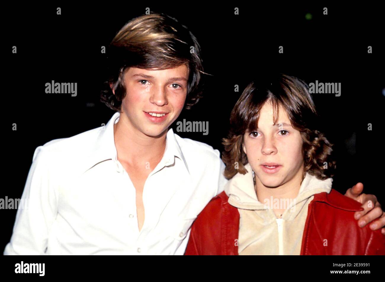 Jimmy McNichol und Kristy McNichol 1977 Credit Ralph Dominguez